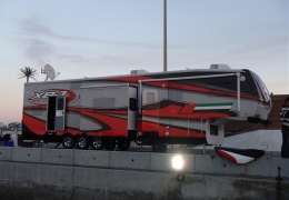 XBJ Racing Trailer Wrap Design