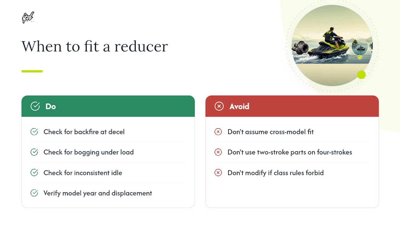 When to consider a blowback reducer for your model — overview diagram