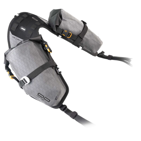 Giant Loop MoJavi Saddlebag Zip - Gray
