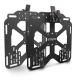 Giant Loop Pannier Mounts - 18mm Round Tubing Hangers - Black