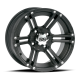 ITP SS 212 12x7 / 4x137 BP / 5+2 Offset Black Wheel