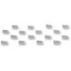 ITP Lug Nuts (Box) - 10mm Flat / 14mm Head - Chrome