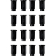 ITP Lug Nuts (Box of 16) - 10x1.25 Flat Base / 14mm Head - Black