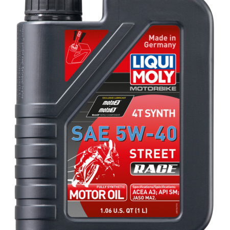 LIQUI MOLY 1L Motorbike 4T Synth 5W40 Street Race