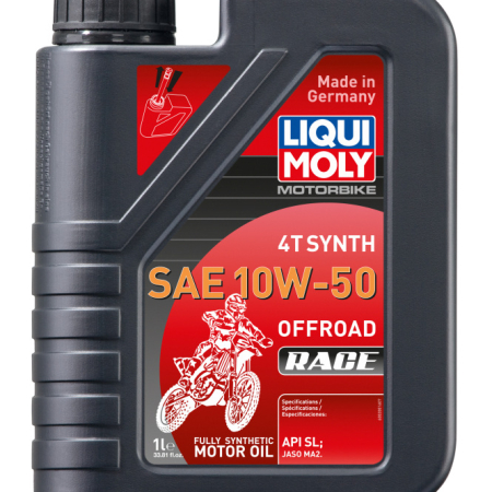 LIQUI MOLY 1L Motorbike 4T Synth SAE 10W50 Offroad Race