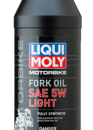 LIQUI MOLY 1L Motorbike Fork Oil SAE 5W Light