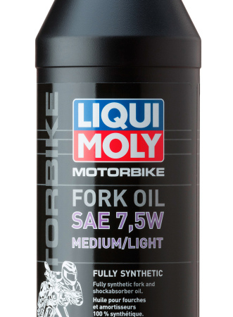 LIQUI MOLY 1L Motorbike Fork Oil SAE 7.5W Medium/Light