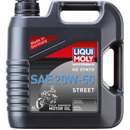 LIQUI MOLY 4L Motorbike HD Synth SAE 20W50 Street