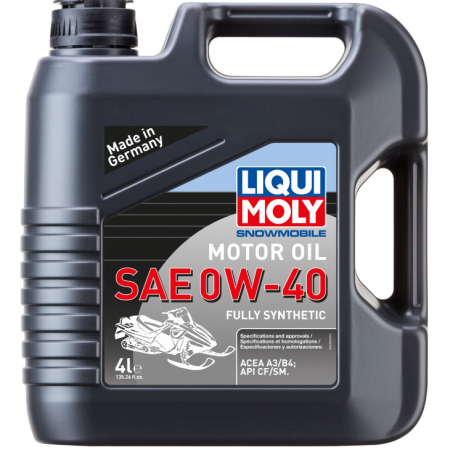 LIQUI MOLY 4L Snowmobile Motor Oil SAE 0W40