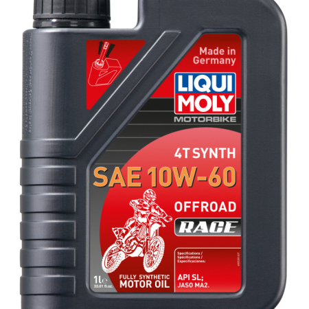 LIQUI MOLY 1L Motorbike 4T Synth SAE 10W60 Offroad Race