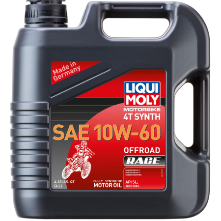 LIQUI MOLY 4L Motorbike 4T Synth SAE 10W60 Offroad Race