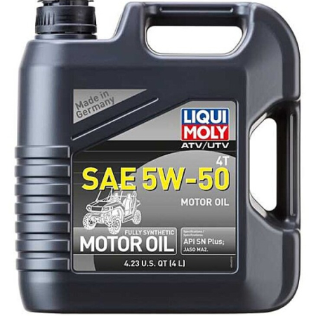 LIQUI MOLY 4L ATV 4T Motor Oil SAE 5W50
