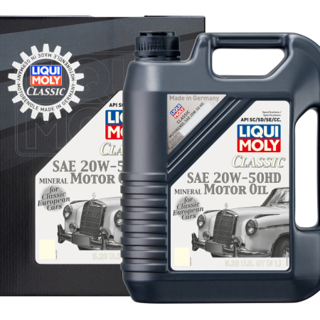 LIQUI MOLY 5L Classic Motor Oil SAE 20W50 HD