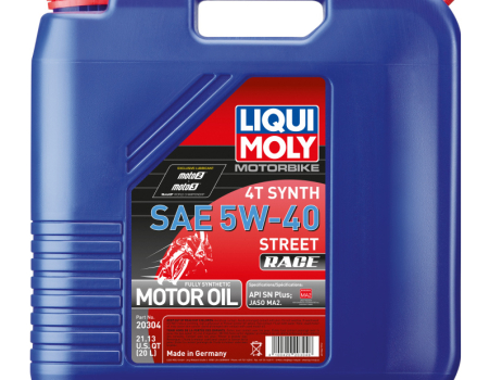 LIQUI MOLY Motorbike 4T Street Oils - Bulk (20L and 205L)