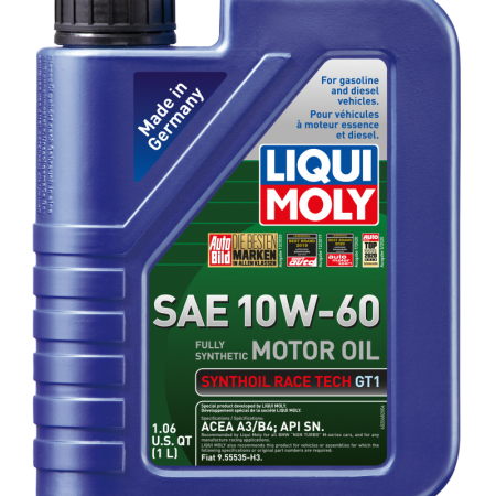 LIQUI MOLY 1L Synthoil Race Tech GT1 Motor Oil SAE 10W60