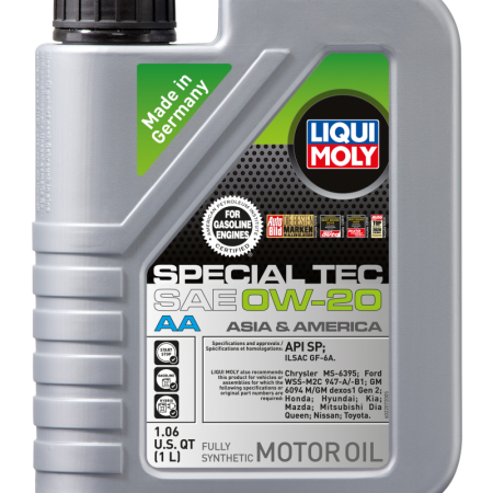 LIQUI MOLY 1L Special Tec AA Motor Oil SAE 0W20