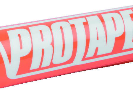 ProTaper 8in Round Bar Pad - Race Orange