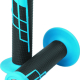 ProTaper Clamp-On 1/2 Waffle Grip - Neon Blue/Black