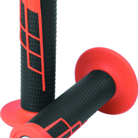 ProTaper Clamp-On 1/2 Waffle Grip - Orange/Black