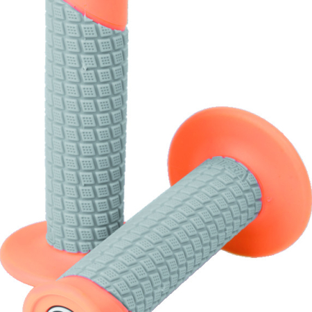 ProTaper Clamp-On Pillow Top Grips - Neon Orange/Gray
