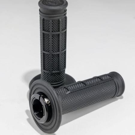 ProTaper Pro Series Clamp On 1/2 Waffle Black/Black