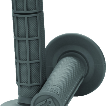 ProTaper Race Cut 1/2 Waffle Grips - Grey