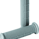 ProTaper 1/2 Waffle Grips - Soft ATV Light Gray
