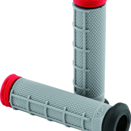 ProTaper Tri Density ATV 1/2 Waffle Grips - Red