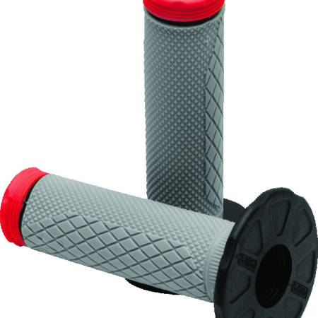 ProTaper Tri Density Full Diamond MX Grips - Red
