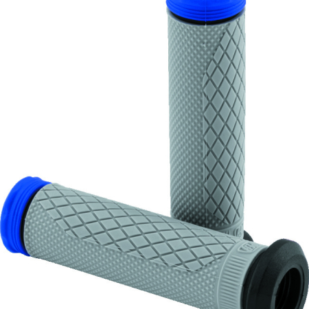 ProTaper Tri Density Full Diamond ATV Grips - Blue