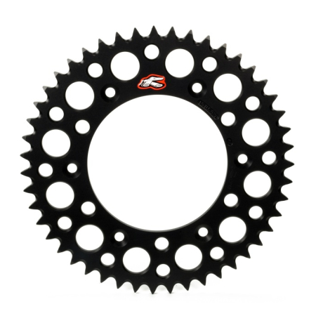 Renthal 91-09 Kawasaki KX 250/F/ 04-06 Suzuki RM-Z 250 Rear Sprocket Grooved - Black 520-48P Teeth