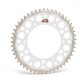 Renthal 91-24 KTM 125-530 EXC/EXC-F/SX/SX-F/XC/XC-W/XC-F Rear Twinring - Silver 520-50P Teeth