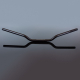Renthal Medium 7/8 in. Handlebar - Black