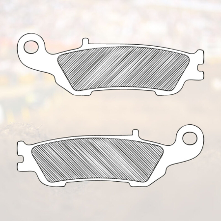 Renthal 07+ Yamaha YZ125-450/ WR250-450 Front Works Brake Pads
