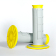 Renthal MX Dual Compound Grips 1/2 Waffle - Grey/ Yellow