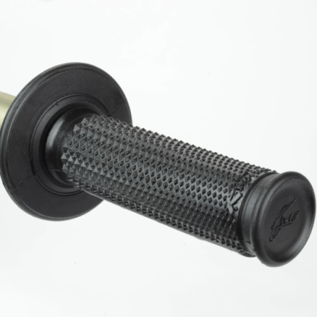 Renthal Ultra-Tacky Dual Compound Grips Tapered 1/2 Waffle - Black