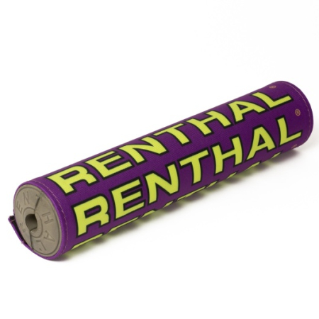Renthal Vintage SX Pad - Purple/Yellow