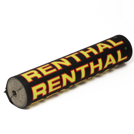 Renthal Vintage SX Pad - Black/ Red/ Yellow