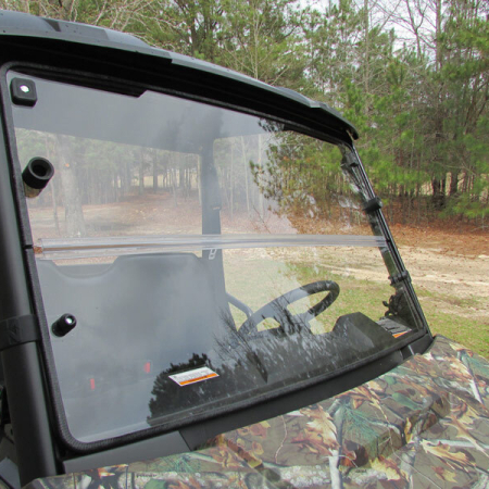Seizmik 15-23 Polaris Ranger 500/ 570/ EV Mid-Size Windshield Versa-Fold Non-Coat