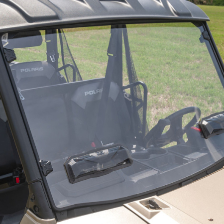 Seizmik 13+ Polaris Ranger 900/1000 XP/Crew Full-Size Pro-fit Tool-Less Windshield Vented Poly UV