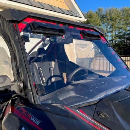 Seizmik 20-23 Kawasaki KRX1000 Teryx 1.75 in. Windshield Vented UV1