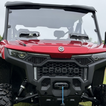 Seizmik 25+ CFMOTO U10/ 10 XL Pro Toolless Windshield - Hardcoated