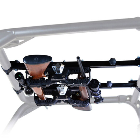 Seizmik 01+ Can Am/ Honda/ Kawasaki/ Kubota UTV OHGR 2 Gun Rack 2 in.